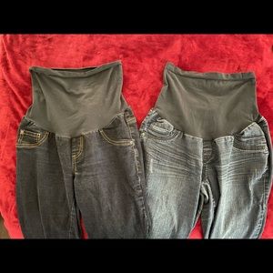 2 pack bundle Maternity jeans